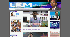 Desktop Screenshot of lalitmodi.com